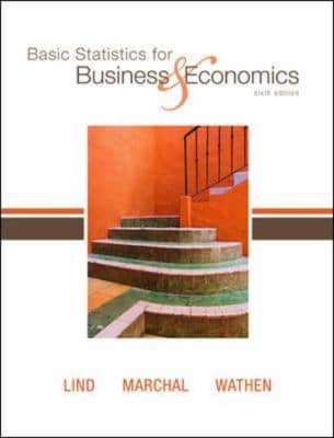 Official Test Bank for Basic Statistics for Business and Economics by Lind 6th Edition