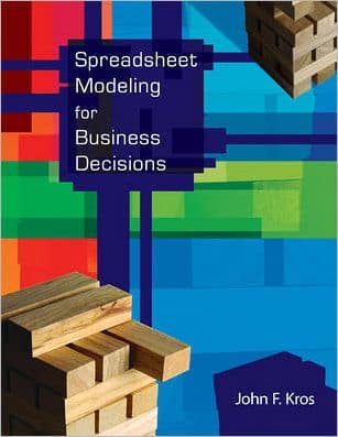 Official Test Bank for Spreadsheet Modeling for Business Decisions by Kros 1st Edition