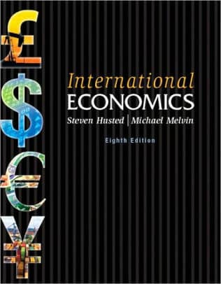 Official Test Bank for International Economics By Husted 8th Edition