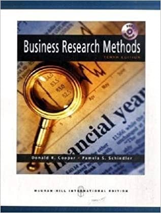 Official Test Bank for Business Research Methods by Cooper 10th Edition