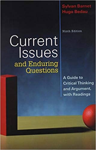 Official Test Bank for Current Issues and Enduring Questions by Barnett 9th Edition