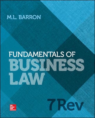 Barron's Fundamentals of Business Law. test bank questions