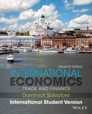 Official Test Bank for International Economics By Salvatore 11th Edition