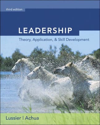 Official Test Bank for Leadership by Lussier 3rd Edition