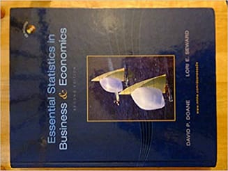 Official Test Bank for Essential Statistics in Business and Economics by Doane 2nd Edition