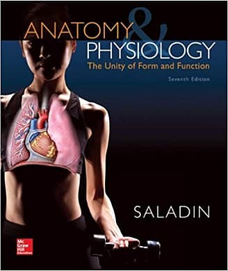 Saladin - Anatomy & Physiology - 7th Edition Test Bank
