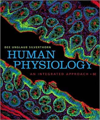 Official Test Bank for Human Physiology An Integrated Approach by Silverthorn 6th Edition