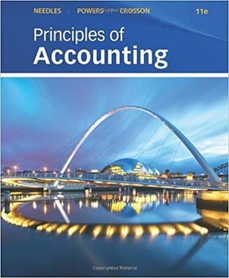 Official Test Bank for Principles Of Accounting By Needles 11th Edition