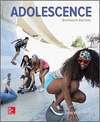 Santrock - Adolescence - 16th Edition Test Bank