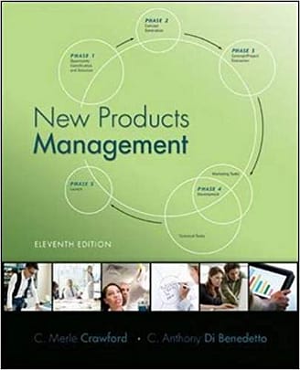 Official Test Bank for New Products Management by Crawford 11th Edition