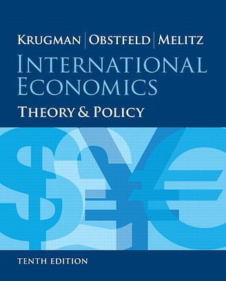Official Test Bank for International Economics By Krugman 10th Edition
