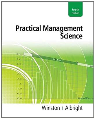 Official Test Bank for Practical Management Science By Winston 4th Edition