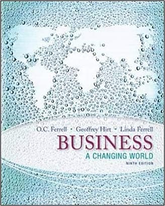 Official Test Bank for Business: A Changing World By Ferrell 9th Edition