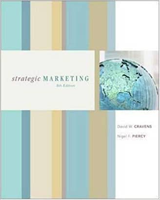 Official Test Bank for Strategic Marketing by Cravens 8th Edition