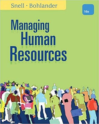 Official Test Bank for Managing Human Resources by Bohlander, Snell 16th Edition