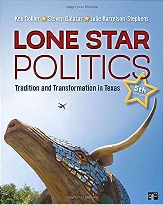 Official Test Bank for Lone Star Politics Tradition and Transformation in Texas By Collier 5th Edition