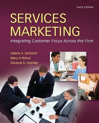 Official Test Bank for Services Marketing by Zeithaml 6th Edition