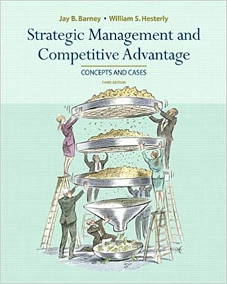 Official Test Bank For Strategic Management and Competitive Advantage By Barney 3th Edition