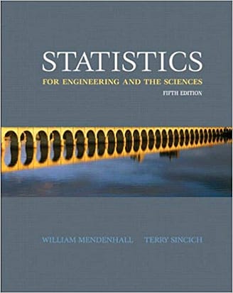 Official Test Bank for Statistics for Engineering and the Sciences by Mendenhall 5th Edition