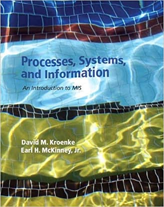 Official Test Bank for Processes, Systems, and Information An Introduction to MIS by Kroenke 1st Edition