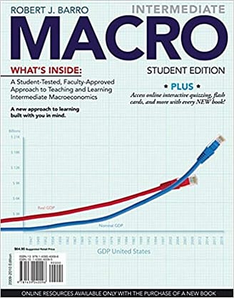 Official Test Bank for Intermediate MACRO by Barro 1st Edition