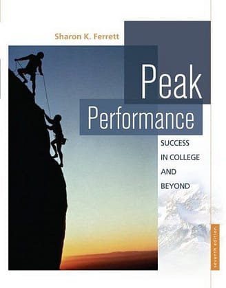 Official Test Bank For Peak Performance By Ferrett 7th Edition