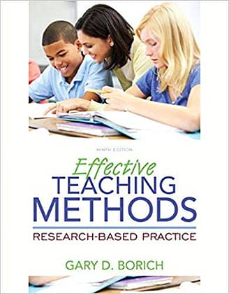 Official Test Bank for Effective Teaching Methods Research-Based Practice by Borich 9th Edition
