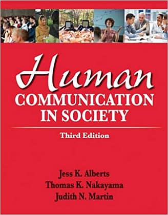 Official Test Bank for Human Communication in Society by Albert 3rd Edition