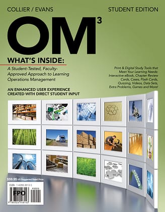 Official Test Bank for OM by Collier 3rd Edition