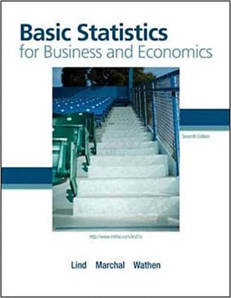 Official Test Bank for Basic Statistics for Business and Economics by Lind 8th Edition