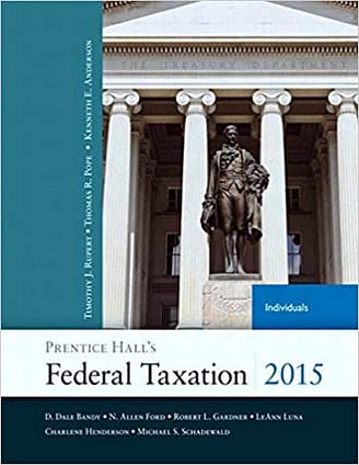 Official Test Bank For Prentice Hall's Federal Taxation 2015 Corporations, Partnerships, Estates & Trusts by Pope 28 Edition
