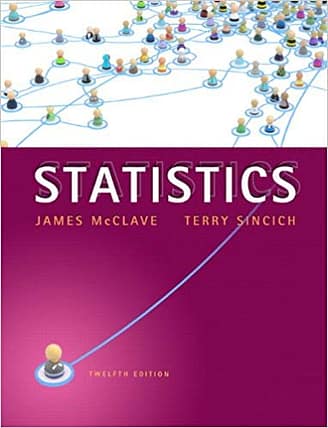 Official Test Bank For Statistics By Mcclave 12th Edition