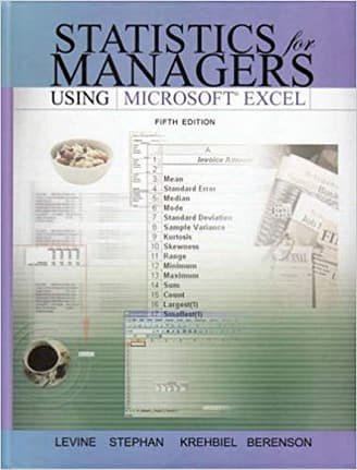 Official Test Bank for Statistics for Managers Using Excel by Levine 5th Edition