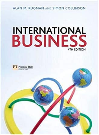 Official Test Bank for International Business By Rugman 4th Edition