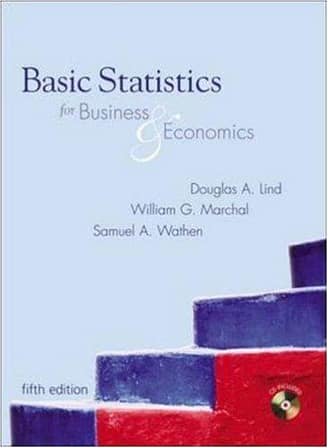 Official Test Bank for Basic Statistics for Business and Economics by Lind 5th Edition