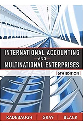 Official Test Bank for International Accounting and Multinational Enterprises by Radebaugh 6th Edition