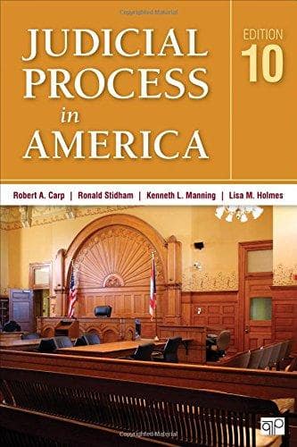 Official Test Bank for Judicial Process in America by Carp 10th Edition