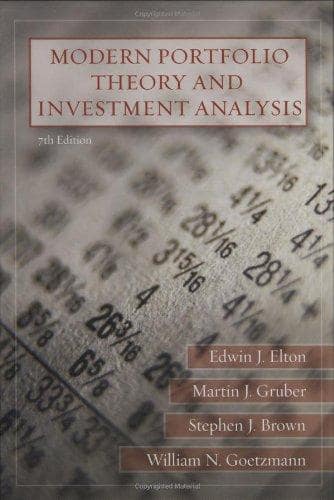 Official Test Bank for Modern Portfolio Theory and Investment Analysis by Elton 7th Edition