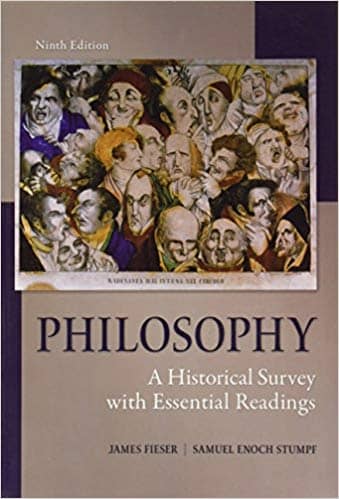 Accredited Test Bank for Stumpf - Philosophy: A Historical Survey with Essential Readings  - 9th Edition