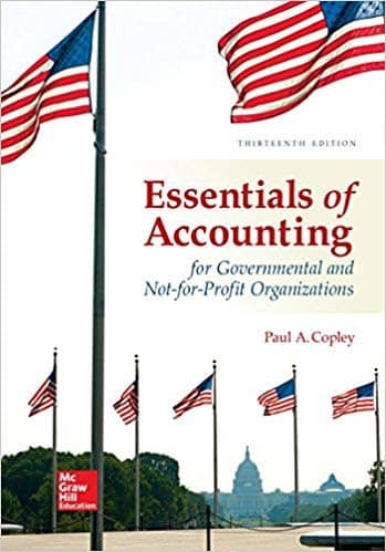 governmental accounting copley. test bank