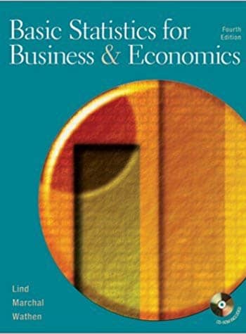 Basic Statistics for Business & Economics ,Canadian edition Lind 4 Test Bank