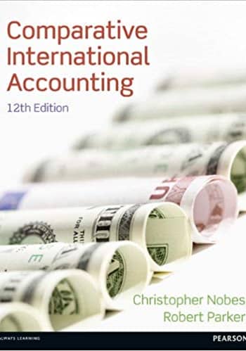Comparative International Accounting,Nobes. test bank