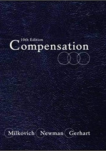 Official Test Bank for Compensation by Milkovich 10th Edition