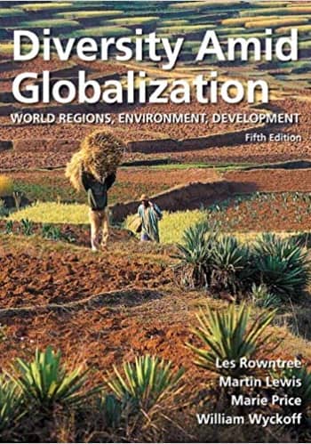 Official Test Bank for Diversity Amid Globalization World Regions, Environment, Development by Rowntree 5th Edition