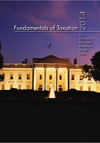 Official Test Bank for Fundamentals of Taxation 2014 by Cruz 7th Edition