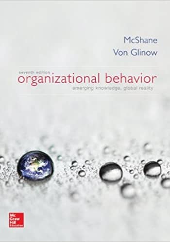 McShane's 7th edition of Organizational Behavior test bank