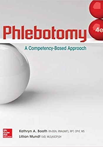 Phlebotomy 4th test bank