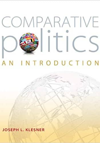 Accredited Test Bank for Klesner - Comparative Politics - 1st Edition