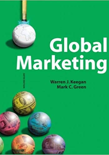 Official Test Bank for Global Marketing by Keegan 6th Edition