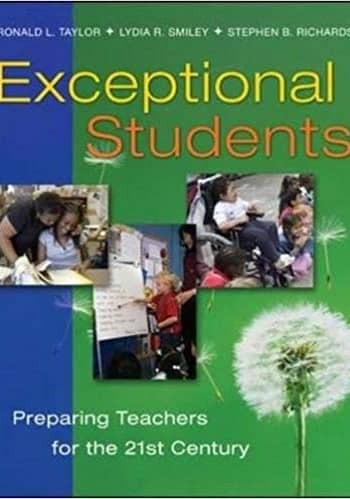 Official Test Bank for Exceptional Students: Preparing Teachers for the 21st Century by Taylor 1st Edition